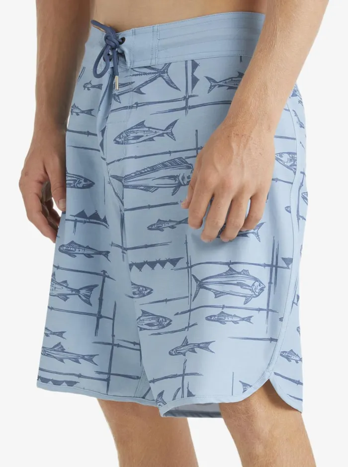 Quiksilver Bento Box 19034 Boardshorts Bento Dusk Blue MensWaterman Shorts and Amphibians Quiksilver Bento Box 19034 Boardshorts Bento Dusk Blue MensWaterman Shorts and Amphibians