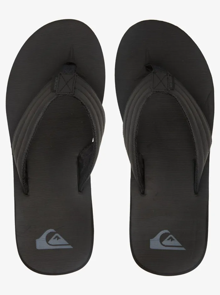 Quiksilver Carving Tropics Sandals Blackblackgrey Mens Sandals Quiksilver Carving Tropics Sandals Blackblackgrey Mens Sandals