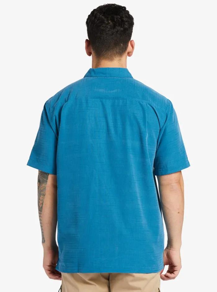 Quiksilver Centinela Premium AntiWrinkle Shirt Seaport Centinella MensWaterman Shirts and Polos