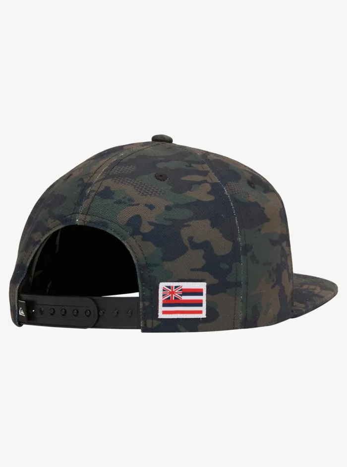 Quiksilver Hawaii Archer Snapback Hat Camo Mens Hats Quiksilver Hawaii Archer Snapback Hat Camo Mens Hats