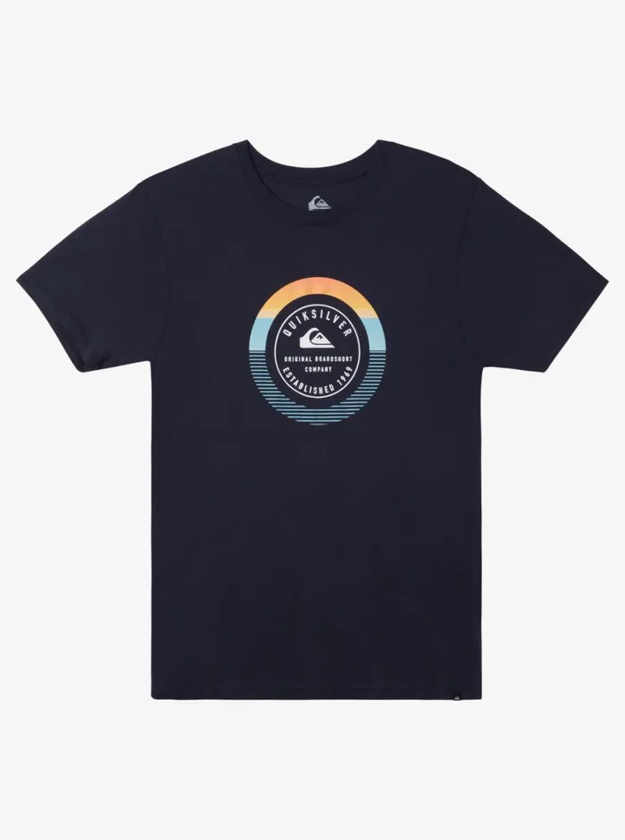 Quiksilver Insta Fill TShirt Navy Blazer Mens Tees