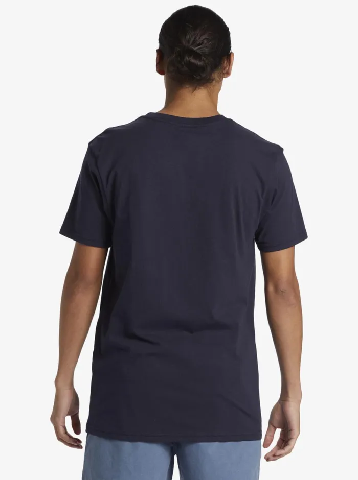 Quiksilver Insta Fill TShirt Navy Blazer Mens Tees