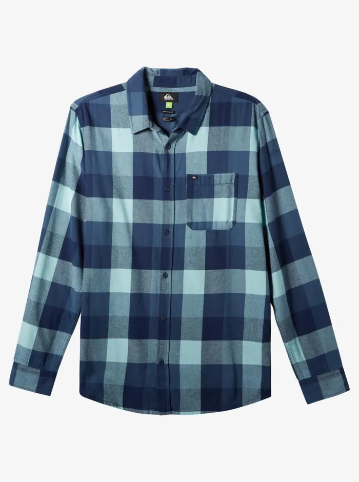 Quiksilver Motherfly Long Sleeve Shirt Pastel Turquoise Motherfly Mens Shirts and Polos Quiksilver Motherfly Long Sleeve Shirt Pastel Turquoise Motherfly Mens Shirts and Polos