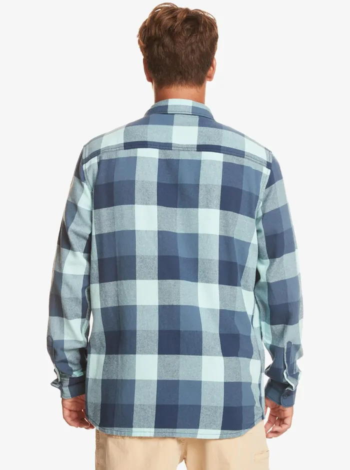 Quiksilver Motherfly Long Sleeve Shirt Pastel Turquoise Motherfly Mens Shirts and Polos Quiksilver Motherfly Long Sleeve Shirt Pastel Turquoise Motherfly Mens Shirts and Polos