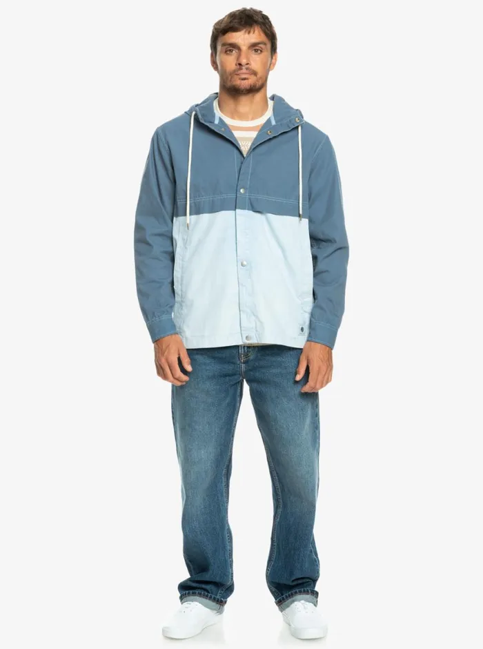 Quiksilver Natural Surf Hooded Jacket Bering Sea Mens Jackets