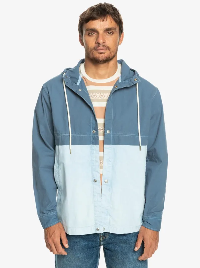 Quiksilver Natural Surf Hooded Jacket Bering Sea Mens Jackets