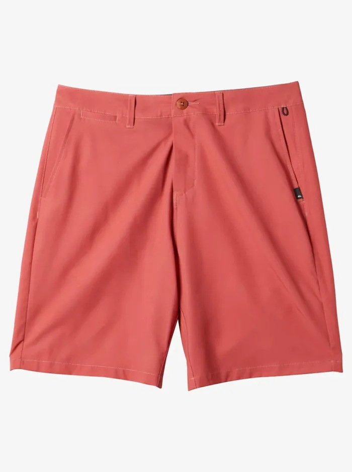 Quiksilver Ocean Union Amphibian 20034 Hybrid Shorts Mineral Red Mens Shorts and Amphibians