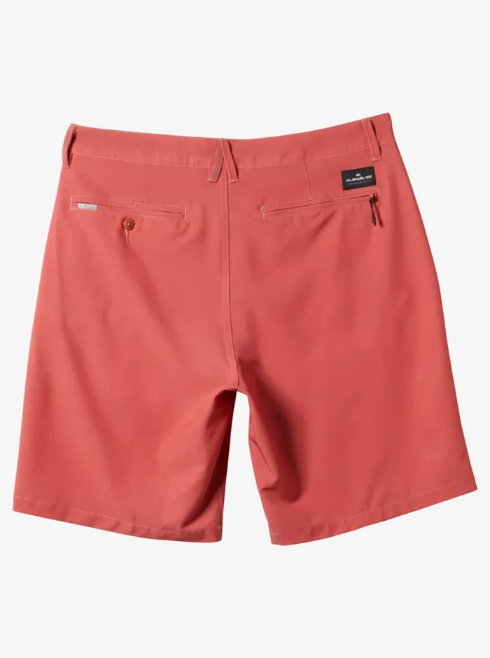 Quiksilver Ocean Union Amphibian 20034 Hybrid Shorts Mineral Red Mens Shorts and Amphibians Quiksilver Ocean Union Amphibian 20034 Hybrid Shorts Mineral Red Mens Shorts and Amphibians