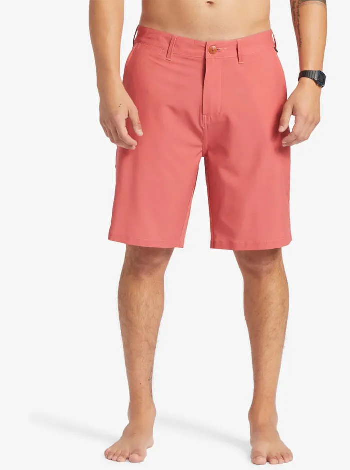 Quiksilver Ocean Union Amphibian 20034 Hybrid Shorts Mineral Red Mens Shorts and Amphibians Quiksilver Ocean Union Amphibian 20034 Hybrid Shorts Mineral Red Mens Shorts and Amphibians