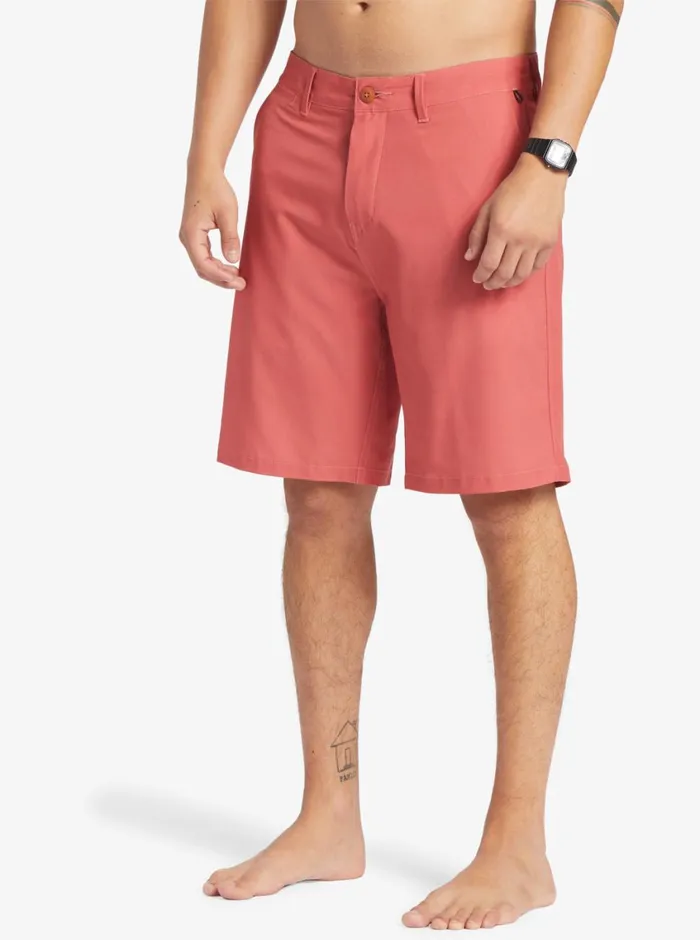 Quiksilver Ocean Union Amphibian 20034 Hybrid Shorts Mineral Red Mens Shorts and Amphibians Quiksilver Ocean Union Amphibian 20034 Hybrid Shorts Mineral Red Mens Shorts and Amphibians