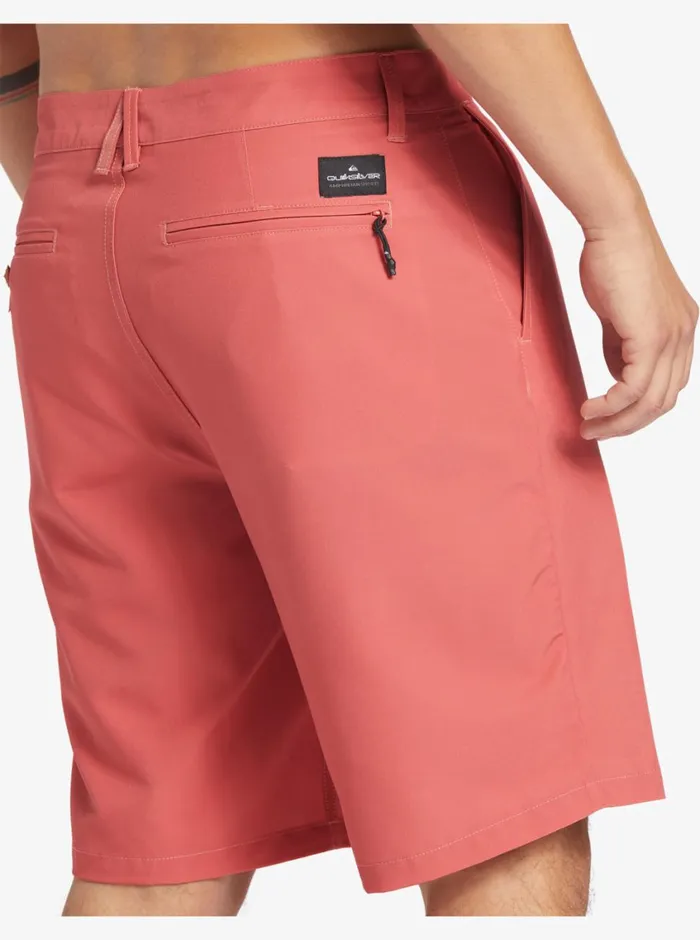 Quiksilver Ocean Union Amphibian 20034 Hybrid Shorts Mineral Red Mens Shorts and Amphibians Quiksilver Ocean Union Amphibian 20034 Hybrid Shorts Mineral Red Mens Shorts and Amphibians