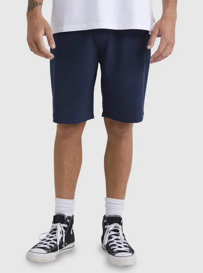 Quiksilver Ocean Union Amphibian 20034 Hybrid Shorts Navy Blazer Mens Shorts and Amphibians