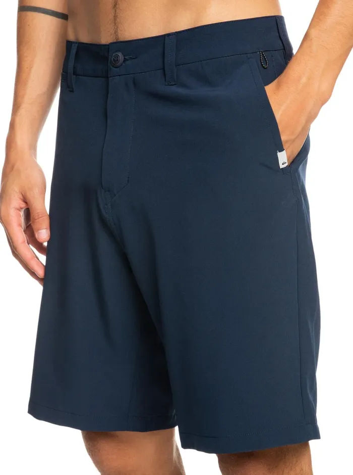 Quiksilver Ocean Union Amphibian 20034 Hybrid Shorts Navy Blazer Mens Shorts and Amphibians