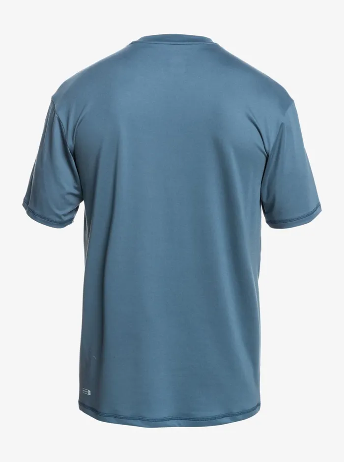 Quiksilver Omni Session UPF 50 Short Sleeve Surf Tee Bering Sea Mens Rashguards
