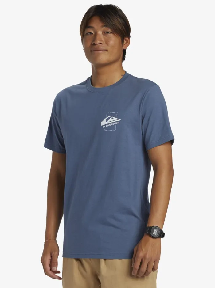 Quiksilver Quik Moves TShirt Bering Sea Mens Tees