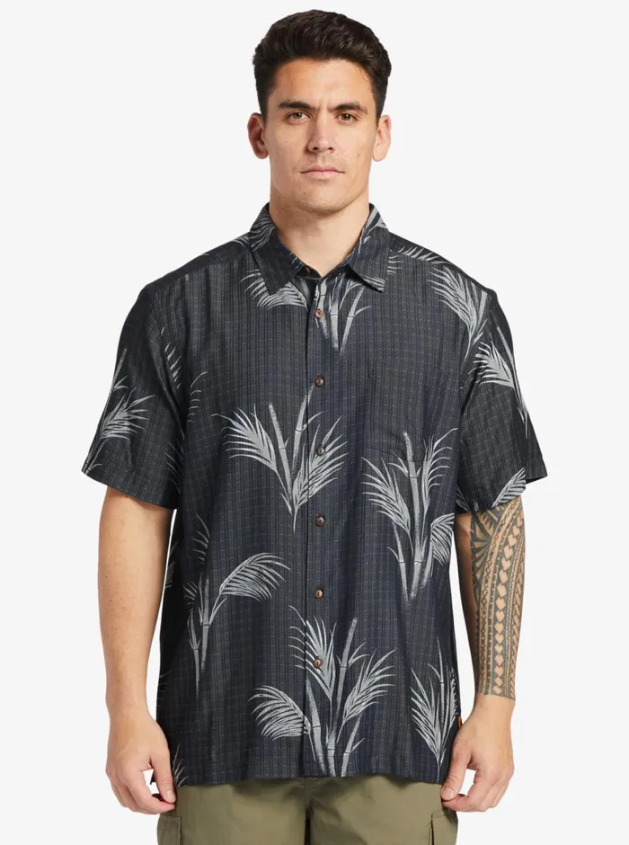Quiksilver Skipped Out Woven Shirt Black Skipped Out MensWaterman Shirts and Polos Quiksilver Skipped Out Woven Shirt Black Skipped Out MensWaterman Shirts and Polos