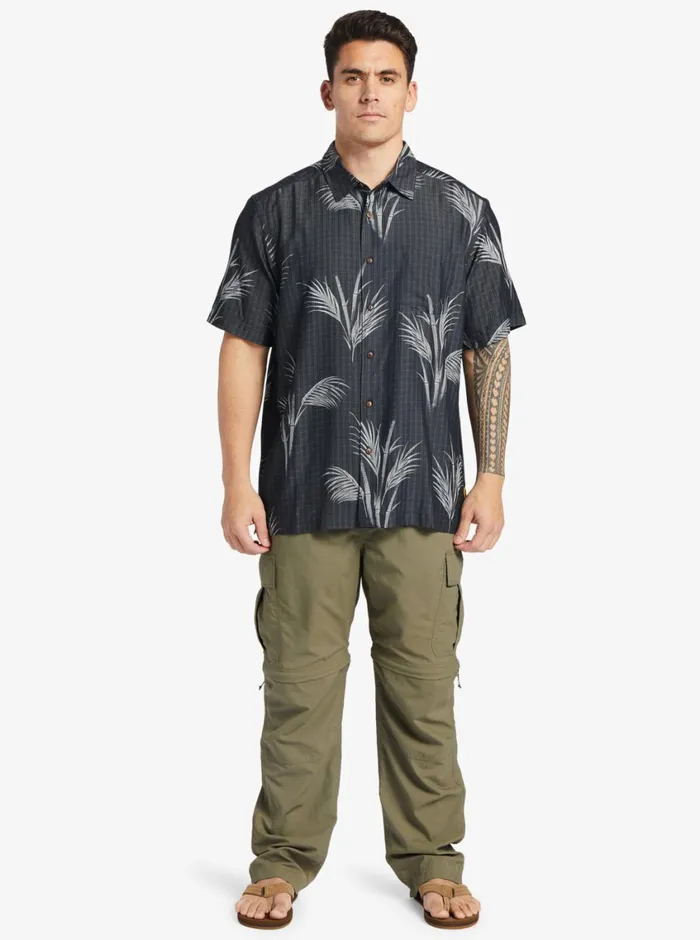 Quiksilver Skipped Out Woven Shirt Black Skipped Out MensWaterman Shirts and Polos Quiksilver Skipped Out Woven Shirt Black Skipped Out MensWaterman Shirts and Polos