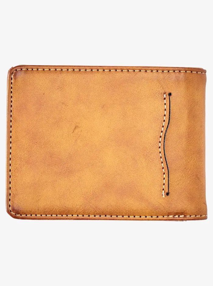 Quiksilver Slim Rays BiFold Wallet Chocolate Brown Mens Wallets
