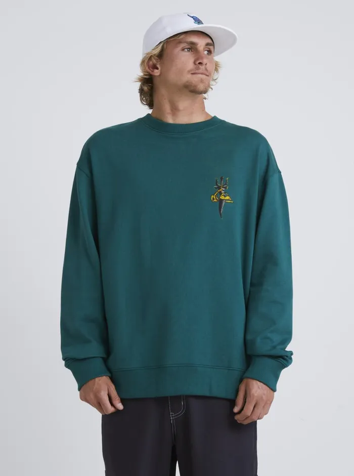 Quiksilver Sof Sweatshirt Smoke Pine Mens Sweatshirts and Hoodies Quiksilver Sof Sweatshirt Smoke Pine Mens Sweatshirts and Hoodies