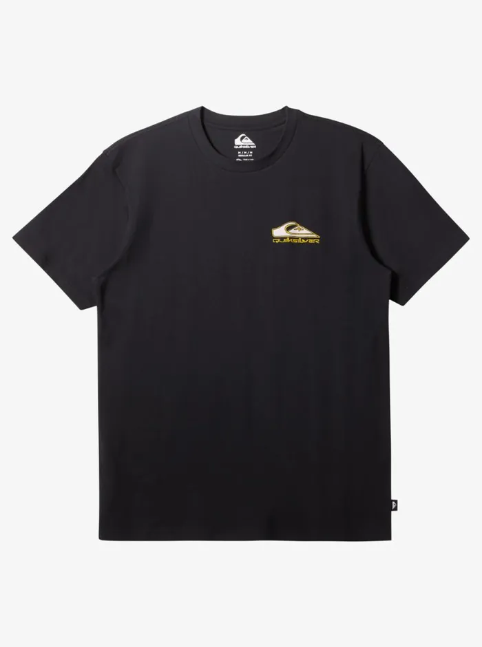 Quiksilver Step Up TShirt Black Mens Tees