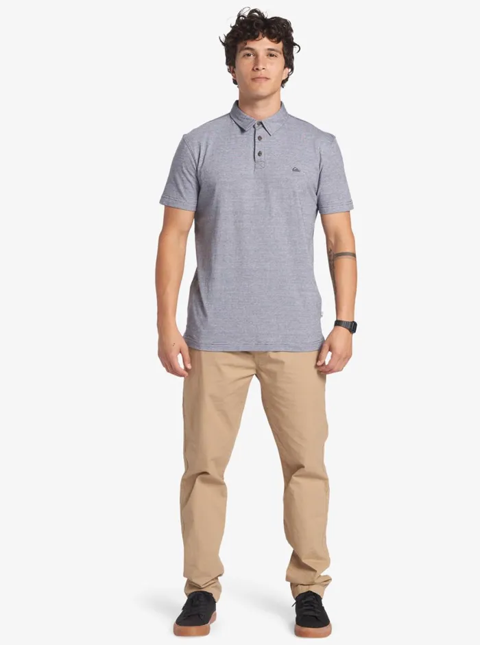 Quiksilver Sunset Cruise Short Sleeve Polo Shirt Parisian Night Mens Shirts and Polos Quiksilver Sunset Cruise Short Sleeve Polo Shirt Parisian Night Mens Shirts and Polos