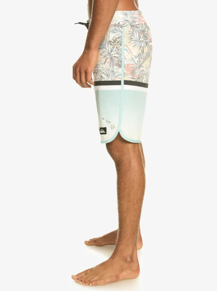 Quiksilver Surfsilk Division Scallop 19034 Boardshorts Sky Blue Mens Boardshorts Quiksilver Surfsilk Division Scallop 19034 Boardshorts Sky Blue Mens Boardshorts