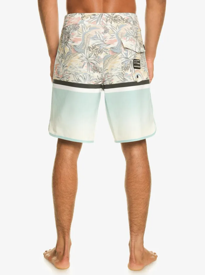 Quiksilver Surfsilk Division Scallop 19034 Boardshorts Sky Blue Mens Boardshorts Quiksilver Surfsilk Division Scallop 19034 Boardshorts Sky Blue Mens Boardshorts