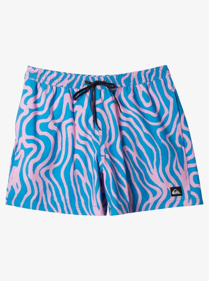 Quiksilver Surfsilk Mix Volley 17034 Elastic Waist Shorts Prism Pink Mens Elastic Waist Quiksilver Surfsilk Mix Volley 17034 Elastic Waist Shorts Prism Pink Mens Elastic Waist