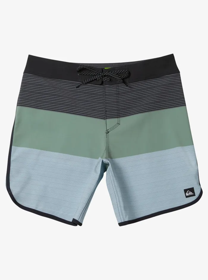 Quiksilver Surfsilk Tijuana 19034 Boardshorts Black Mens Boardshorts
