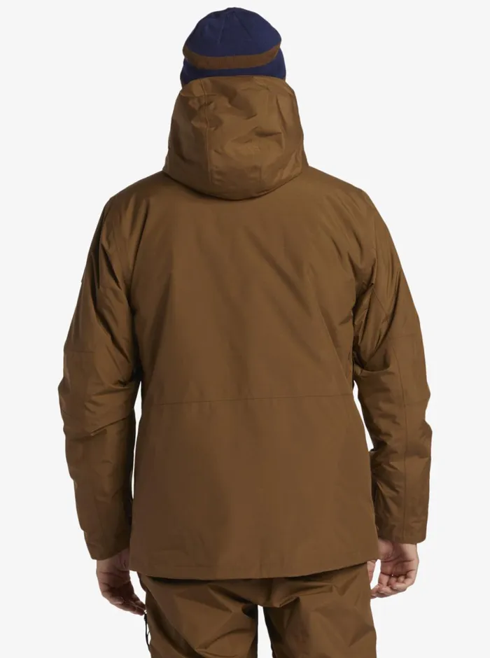 Quiksilver X Saturdays NYC Technical Snow Jacket Sepia Mens Snow Jackets Quiksilver X Saturdays NYC Technical Snow Jacket Sepia Mens Snow Jackets