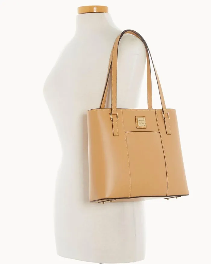 Quincey Small Lexington Camel Women Dooney and Bourke Totes Quincey Small Lexington Camel Women Dooney and Bourke Totes