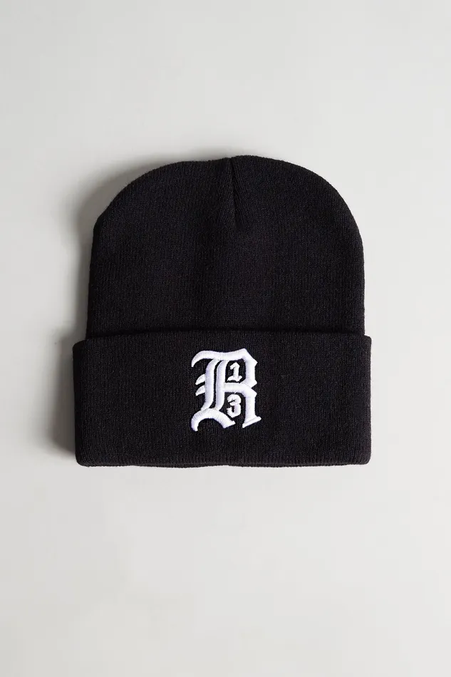 R13 Beanie 8211 Black Men Accessories R13
