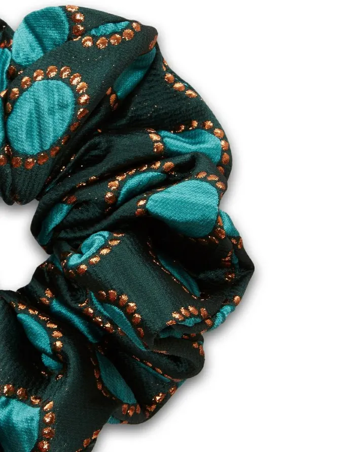 Ready To Wear Hair Accessories La Double J Giga Scrunchie Winter Sun Emerald Ready To Wear Hair Accessories La Double J Giga Scrunchie Winter Sun Emerald