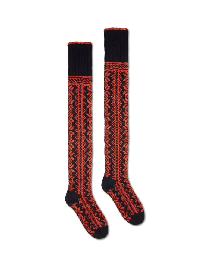 Ready To Wear Small Accessories La Double J Long Mountain Socks Star Ready To Wear Small Accessories La Double J Long Mountain Socks Star