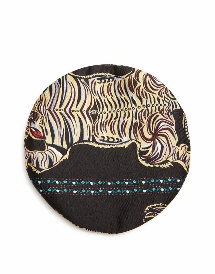 Ready To Wear Small Accessories La Double J Mask Case Tiger Tiles Black Small Ready To Wear Small Accessories La Double J Mask Case Tiger Tiles Black Small