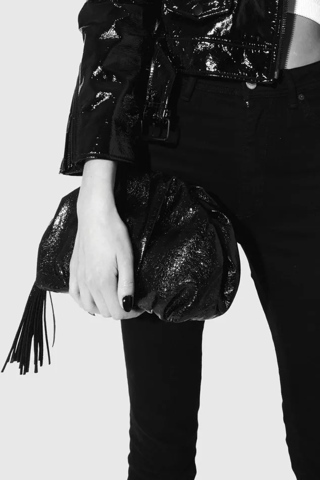 Rebecca Minkoff Clutches Ruched Clutch Solid Gold 8211 Handbags