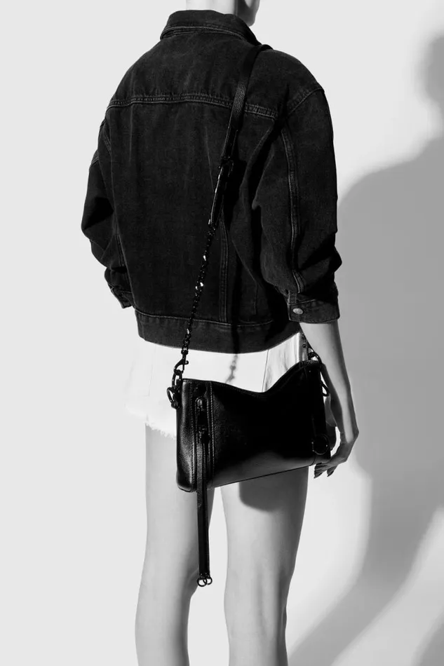 Rebecca Minkoff Crossbody Bags Mini MAB Crossbody Blackblack Shellac 8211 Handbags