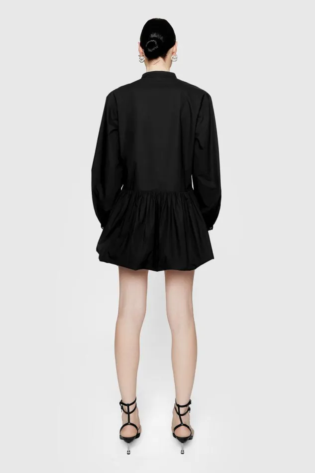 Rebecca Minkoff Dresses Chelsea Poplin Shirtdress True Black 8211 Clothing