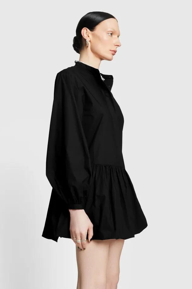 Rebecca Minkoff Dresses Chelsea Poplin Shirtdress True Black 8211 Clothing