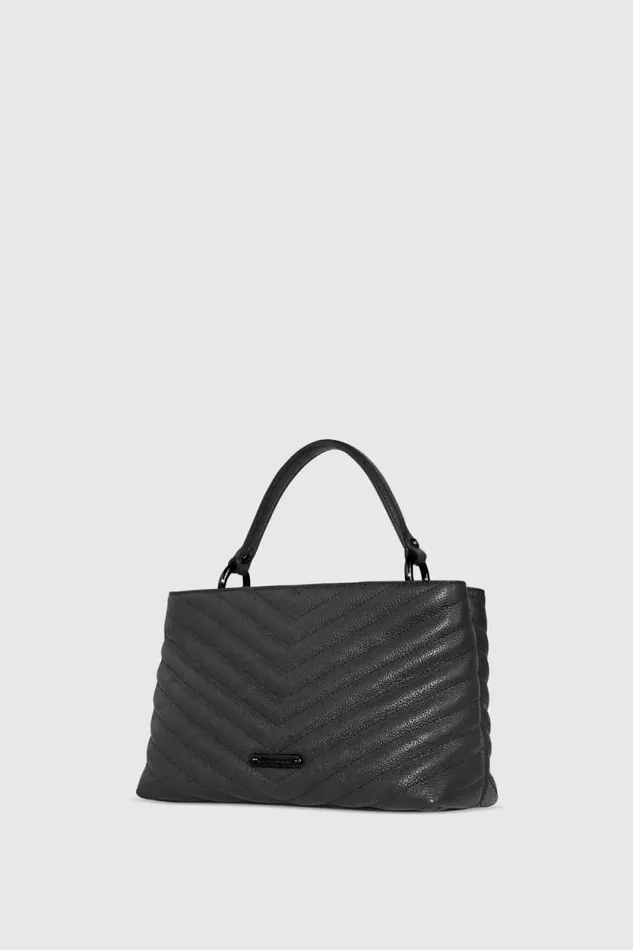 Rebecca Minkoff Top Handle Bags Edie Top Handle Satchel Black 8211 Handbags