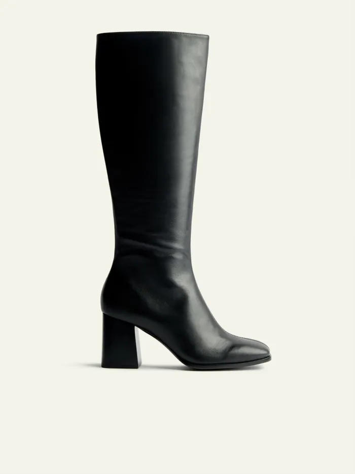 Reformation Boots Nylah Nappa Knee Boot Black 8211 Women