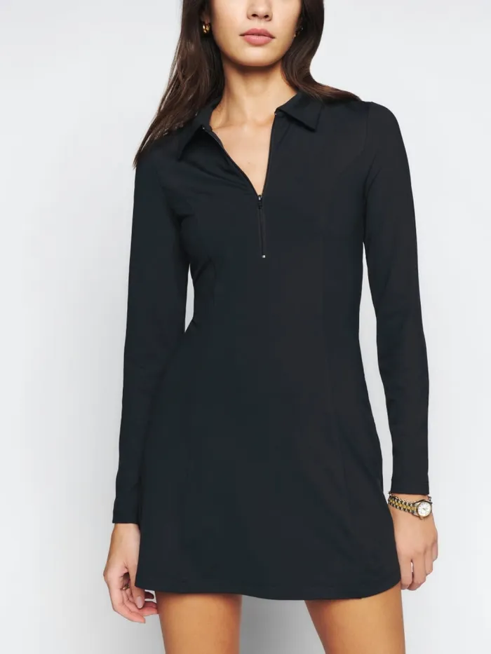 Reformation Dresses Desirae Ecostretch Dress Black 8211 Women