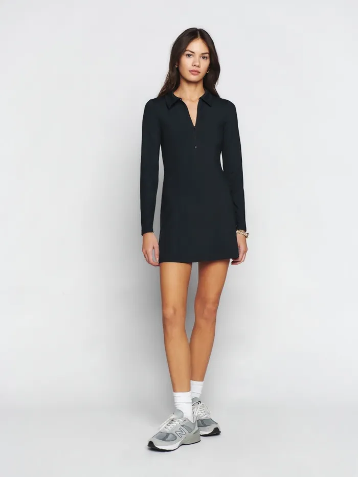 Reformation Dresses Desirae Ecostretch Dress Black 8211 Women Reformation Dresses Desirae Ecostretch Dress Black 8211 Women