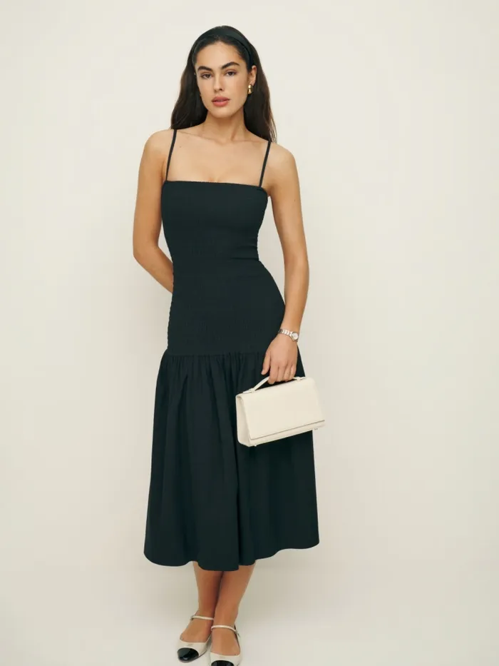 Reformation Dresses Leilah Dress Black 8211 Women Reformation Dresses Leilah Dress Black 8211 Women