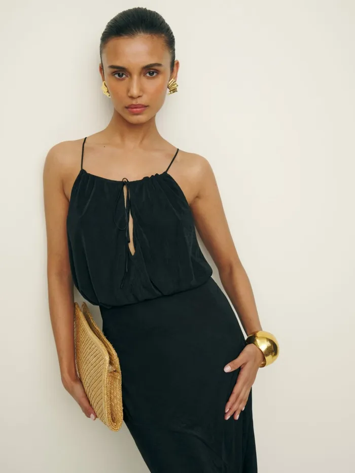 Reformation Dresses Lupe Knit Dress Black 8211 Women Reformation Dresses Lupe Knit Dress Black 8211 Women