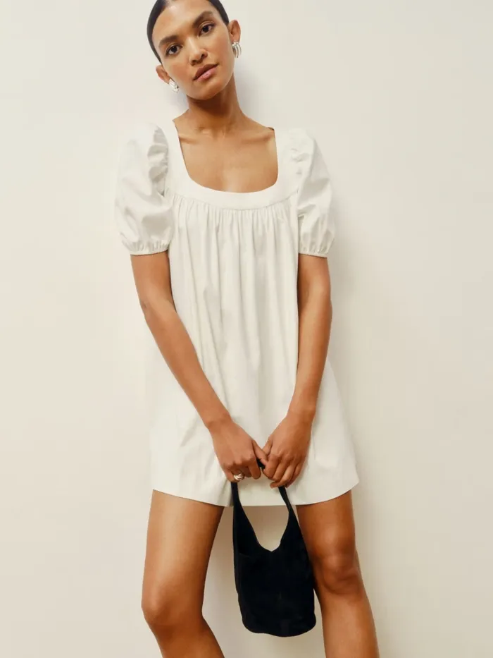Reformation Dresses Nissa Dress White 8211 Women