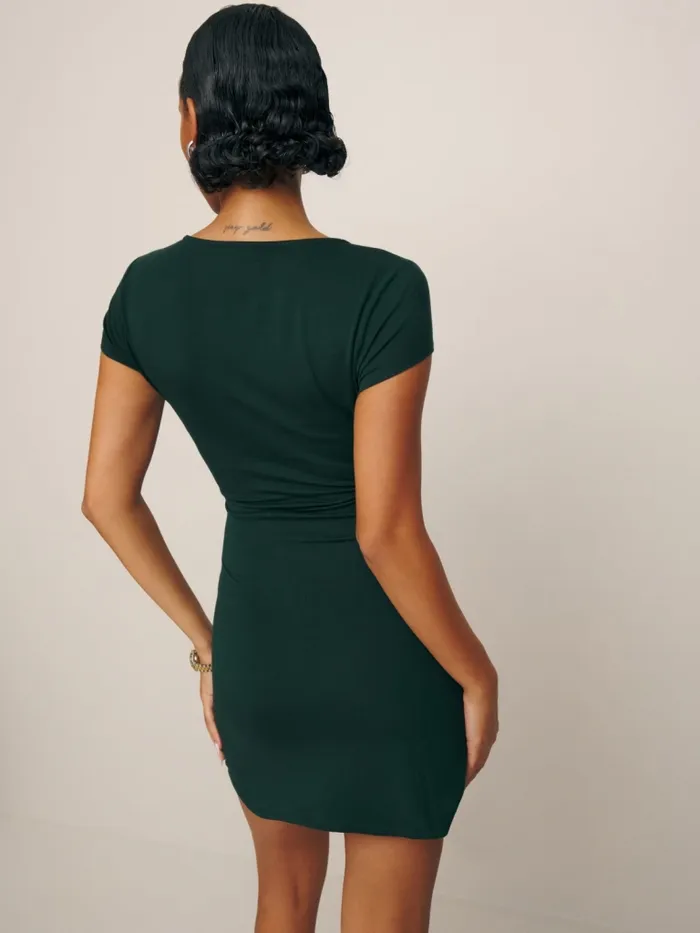 Reformation Dresses Oden Knit Dress Dark Green 8211 Women Reformation Dresses Oden Knit Dress Dark Green 8211 Women