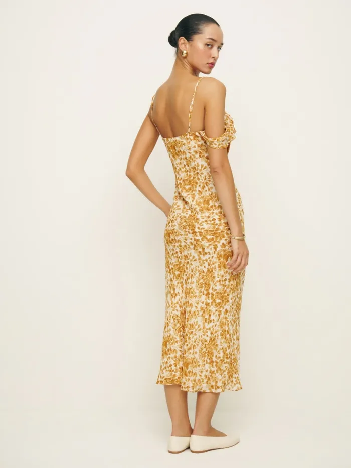 Reformation Dresses Reya Dress Goldfinch 8211 Women