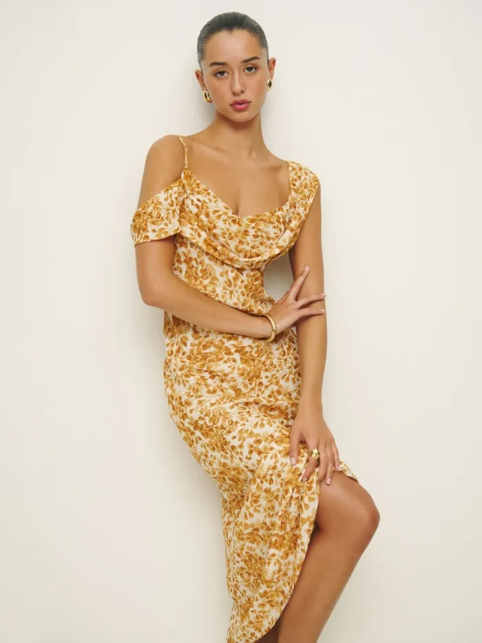 Reformation Dresses Reya Dress Goldfinch 8211 Women