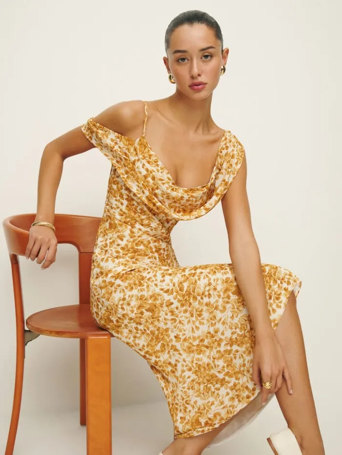 Reformation Dresses Reya Dress Goldfinch 8211 Women